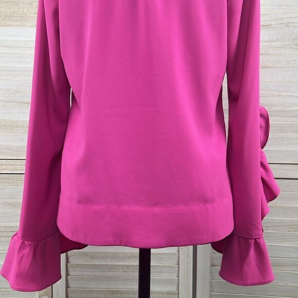 Crosby Mollie Burch Barbie Pink Ashlyn Top Small - Picture 9 of 14